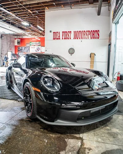 Porsche paint protection film service